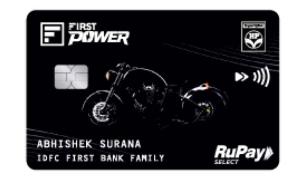 IDFC HPCL First Power Rupay Credit Card