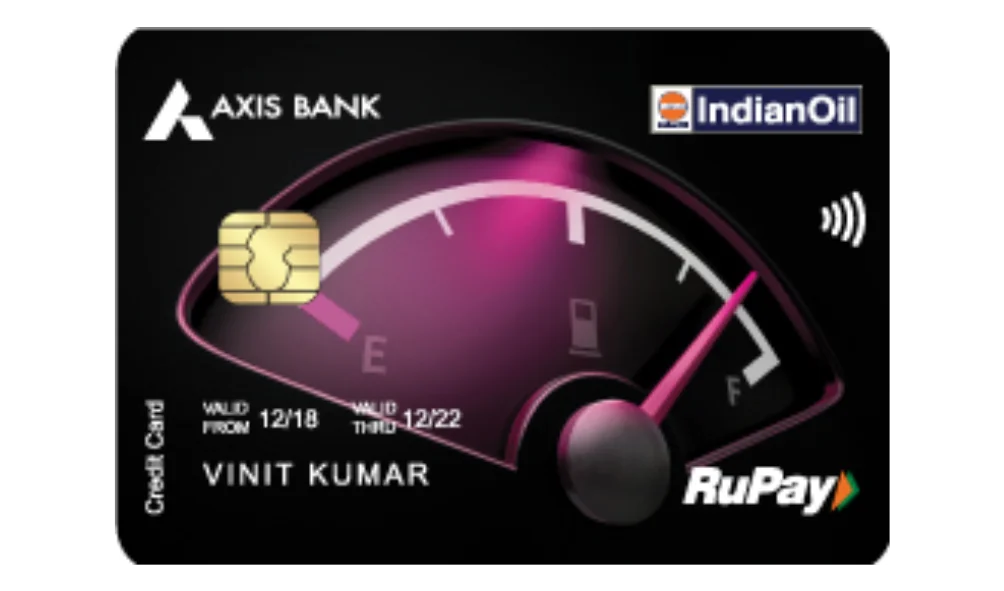 Indian Oil Axis Bank Rupay Credit Card​