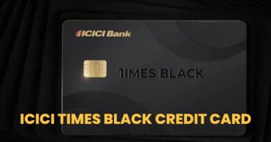 ICICI Times Black Credit Card