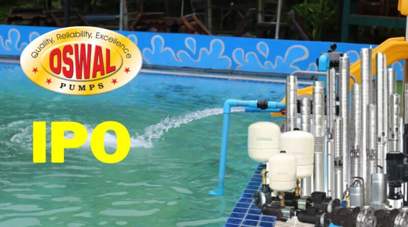 Oswal Pumps IPO | marketinsiderrz.com