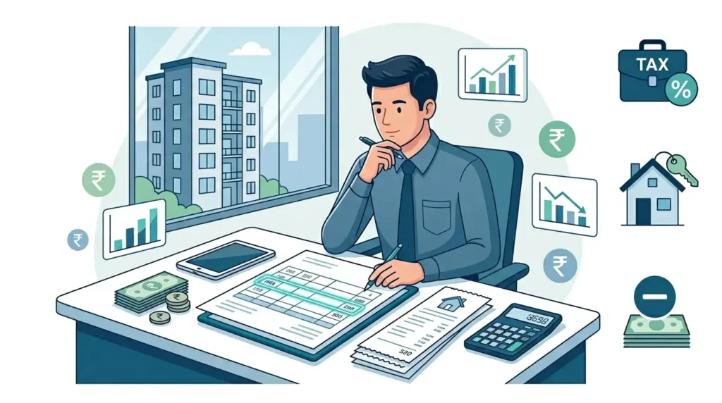 House Rent Allowance exemption calculation in India explained with salary, rent and tax deduction
