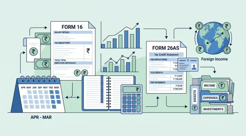 Income Tax Glossary F Financial Year, Form 16, Form 16A