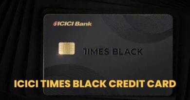ICICI Times Black Credit Card