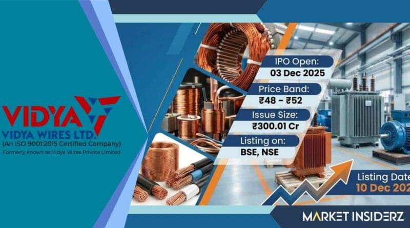Vidya Wires IPO: Detailed review of price band, GMP, dates, financials and valuation to help investors decide whether to subscribe.